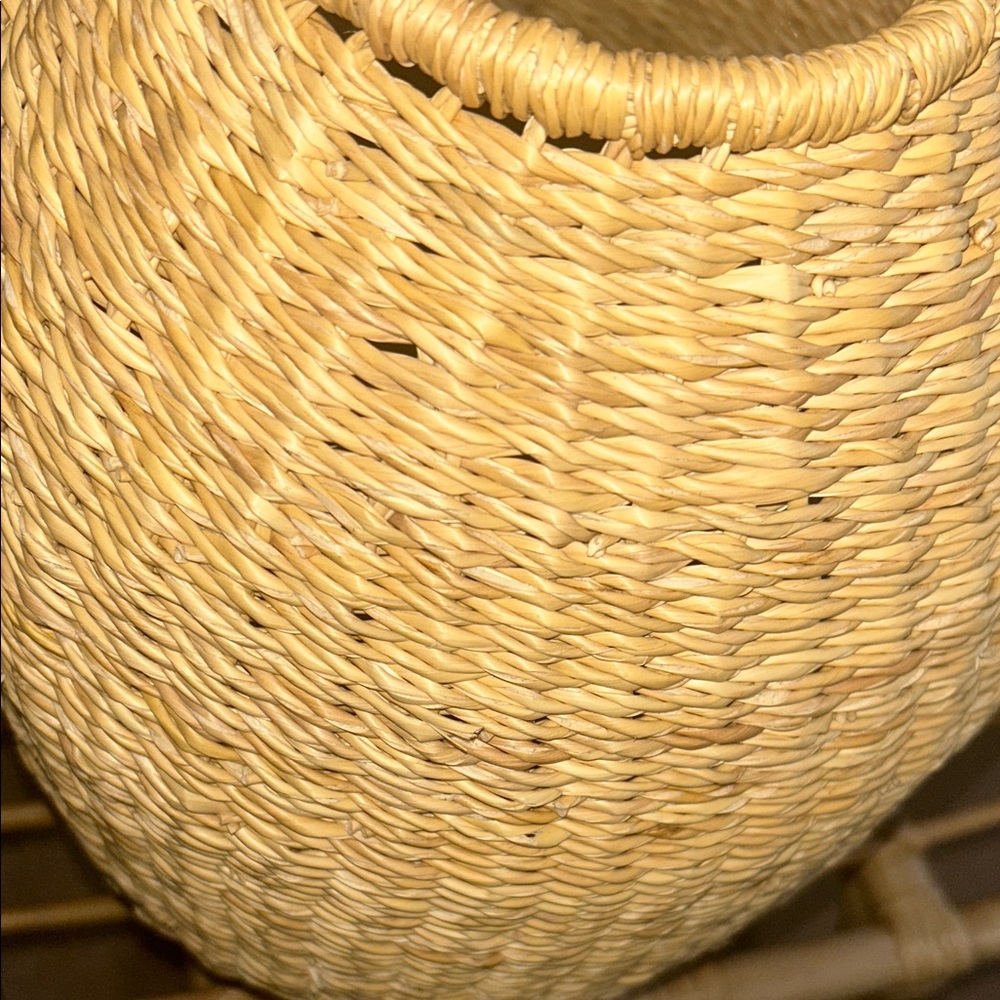 Studio McGee 16” Elephant Grass Woven Vase - Picture 6 of 7